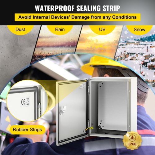 Spt Quadro Elettrico Scatola Di Distribuzione Elettrica 300 X 300 X 150 Mm P 010419963009 - Foto 8