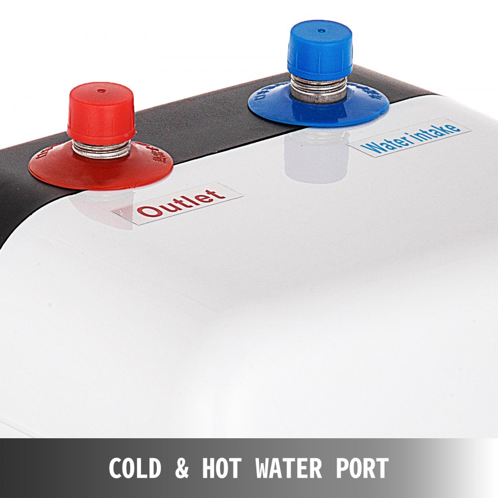 Scaldabagno Elettrico Verticale 10 Lt 1000w Boiler Scalda Acqua Calda