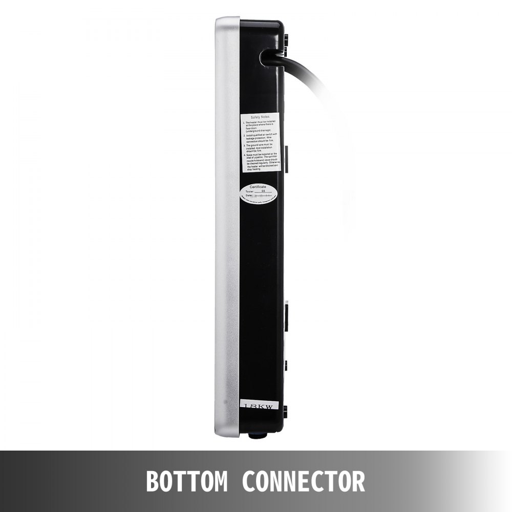 Scaldabagno Scaldacqua Elettrico Istantaneo 18kw Sicuro Cabina Cucina