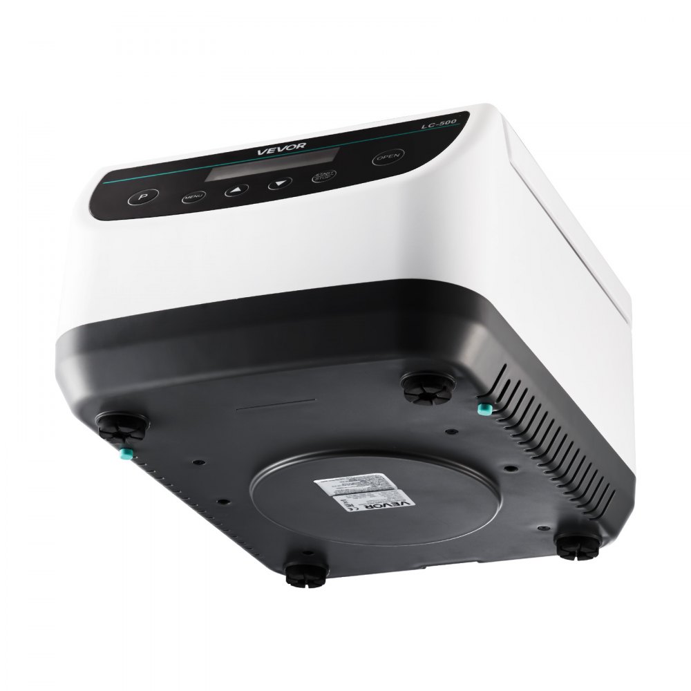 VEVOR Centrifuge Machine 100-1900 xg RCF Electric Laboratory Centrifuge Machine with 1 Rotor for 2/5/10/15 ml Tube Capacity, Adjustable 500-4000 rpm, Low Noise for Laboratory Experiments