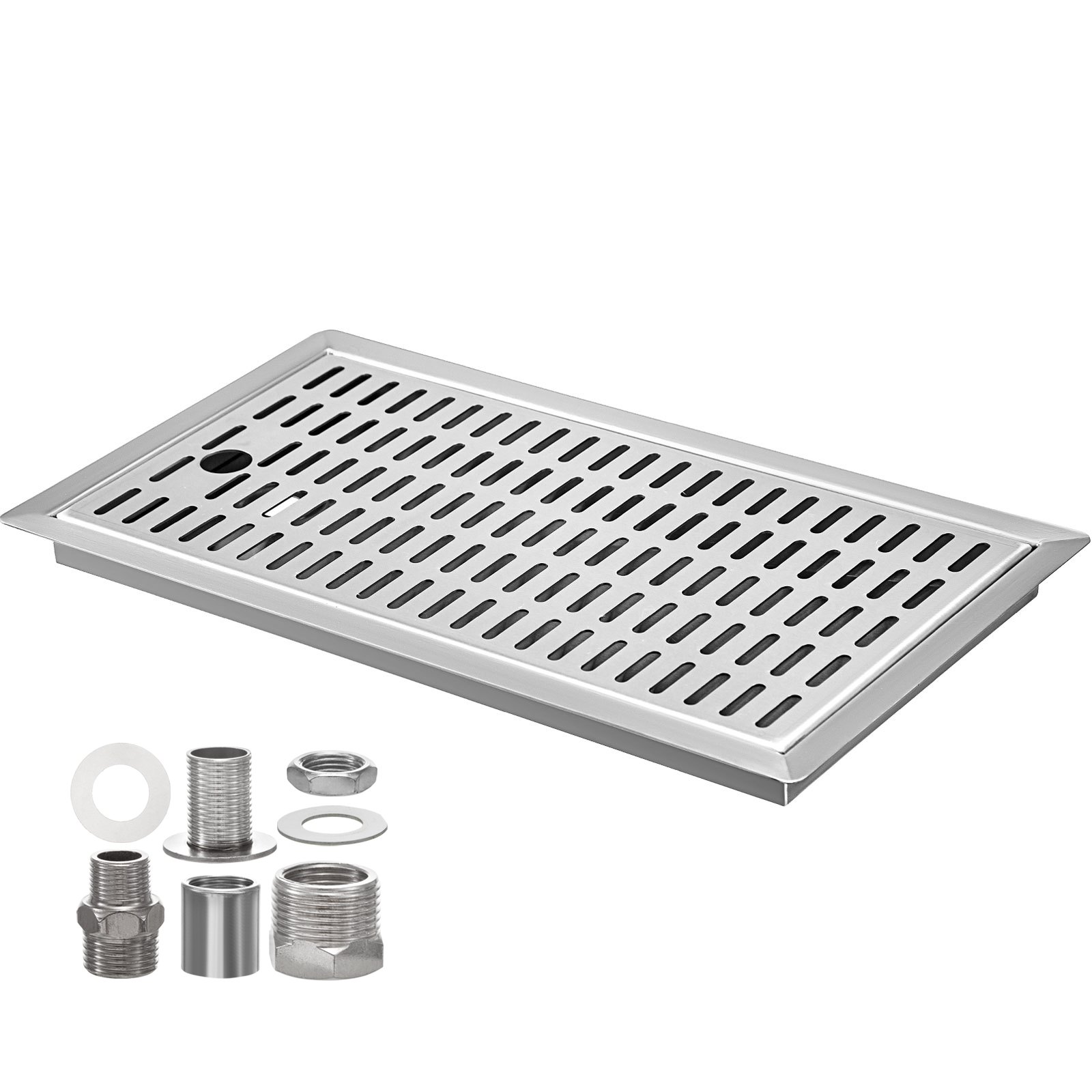 Vevor Vaschetta Scolapiatti Raccogligocce Vassoio Antigoccia 440 X 240 X 27 Mm