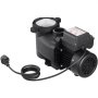 VEVOR Pool Pump, 400W, 11,100 L/H Max Flow Single Speed Swimming Pool Pump, AC 220-240V, 3450 RPM, 10 m Max Head, with 24-Hour Timer & Filter Basket, for Above-Ground & In-Ground Pools, Hot Tubs, Spas