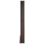 VEVOR Media Storage Cabinet, 9-Tier DVD Shelf for up to 756 CDs, Adjustable CD Shelves with 27 Compartments, Protects and Organizes Music, Film, Video Game or Memorabilia Collections, Espresso