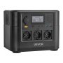 VEVOR Centrale Elettrica Portatile Generatore Solare 1200 W Stazione Elettrica Batteria di Backup LiFePO4 806 Wh con 9 Porte di Uscita per Campeggio Viaggio Emergenza, Pannello Solare Non Incluso