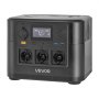 VEVOR Centrale Elettrica Portatile Generatore Solare 1200 W Stazione Elettrica Batteria di Backup LiFePO4 806 Wh con 9 Porte di Uscita per Campeggio Viaggio Emergenza, Pannello Solare Non Incluso