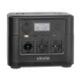 VEVOR Centrale Elettrica Portatile Generatore Solare 1200 W Stazione Elettrica Batteria di Backup LiFePO4 806 Wh con 9 Porte di Uscita per Campeggio Viaggio Emergenza, Pannello Solare Non Incluso