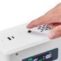 VEVOR Convertitore di Tensione Step-Down da 3000 VA, Trasformatore di Potenza per Impieghi Gravosi da 220 V a 110 V con 2 Prese USA, Uscita USB, Display LCD, Protezione della Temperatura