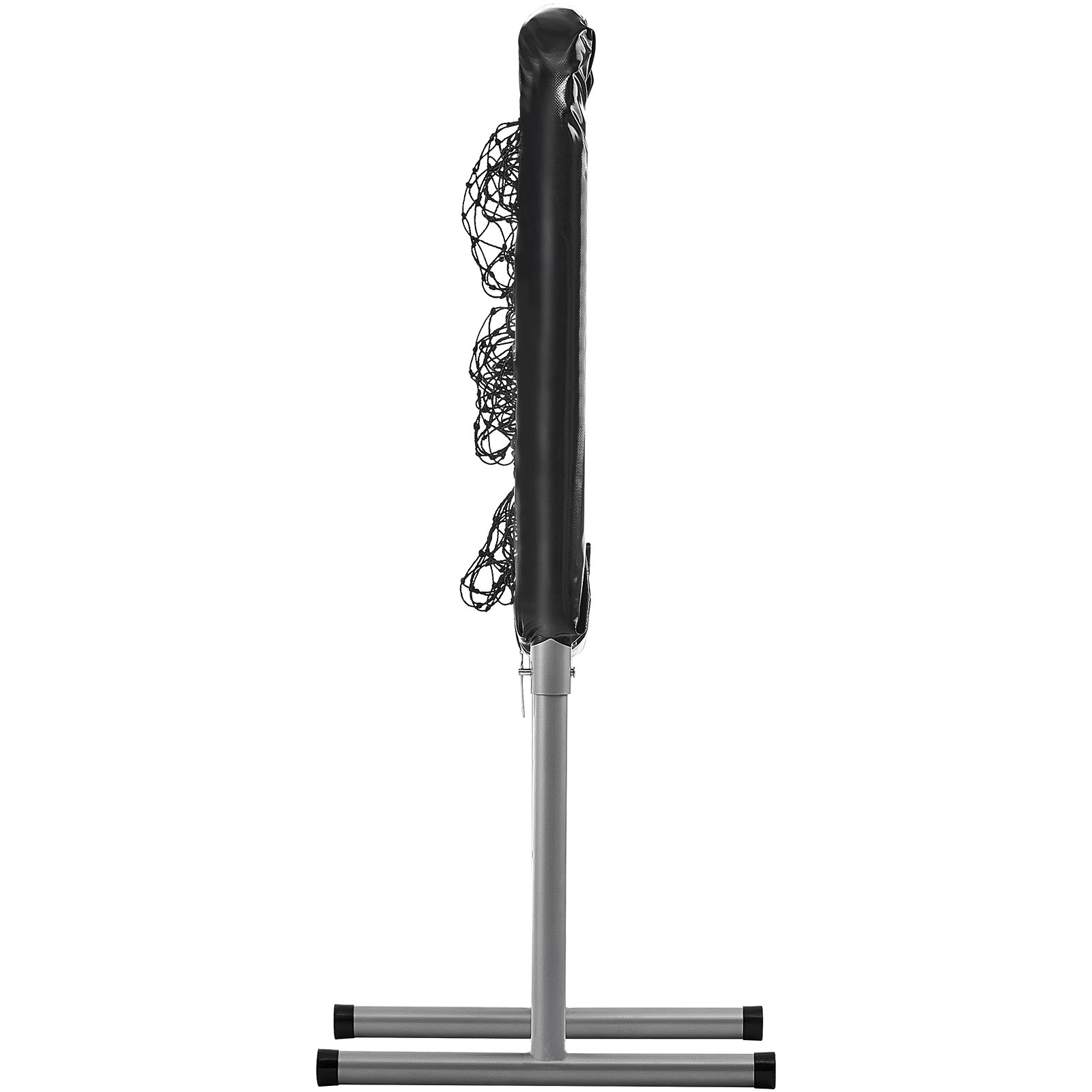 VEVOR Rete per Lanci Battute per Baseball Altezza del Bersaglio Regolabile 304,8 mm/406,4mm/508mm, Attrezzatura per l'Allenamento di Baseball Softball a 9 Buche su Prato, Design Portatile, Nero