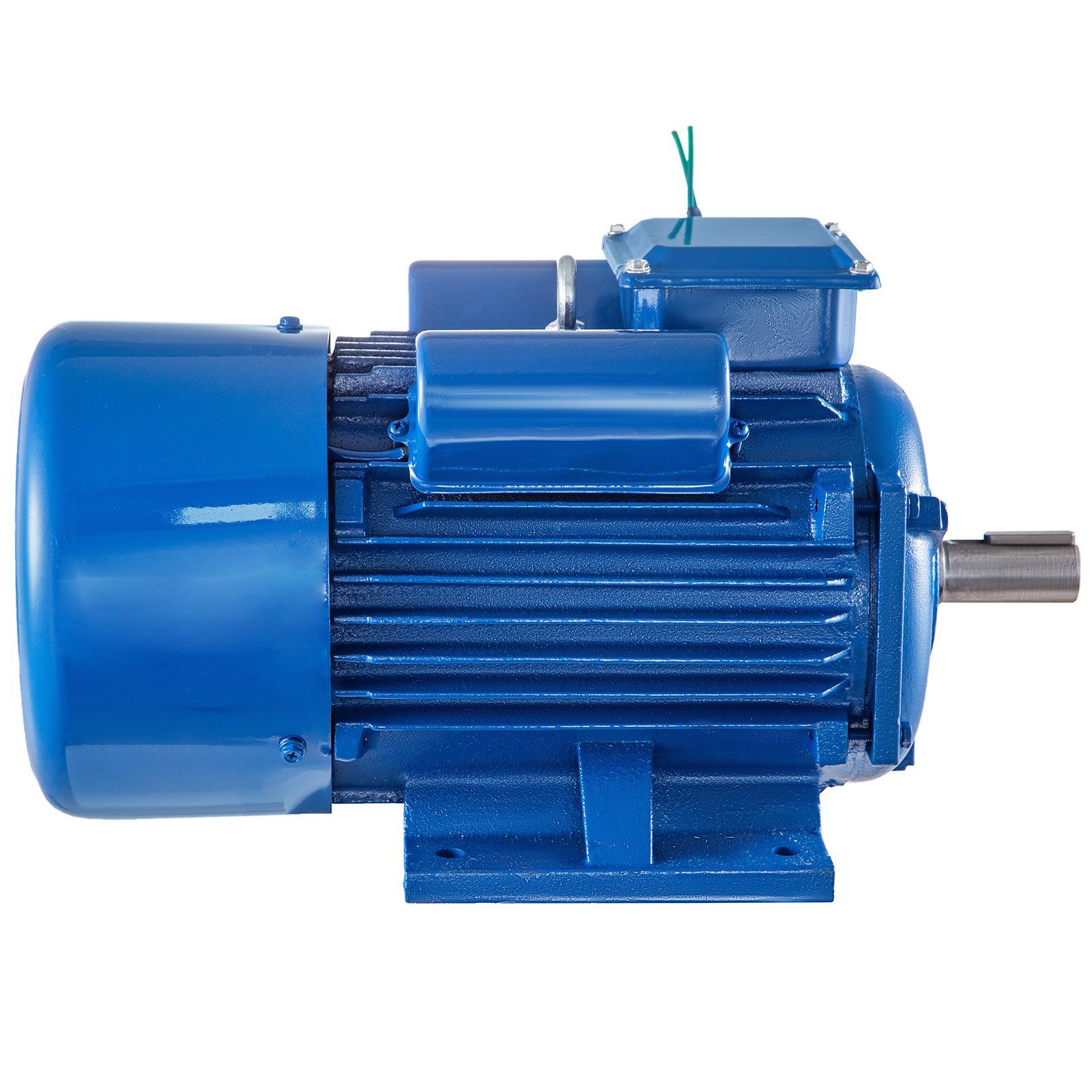 Vevor Motore Elettrico Asincrono Monofase A 4 Poli 3,7 Kw 22,6a B3 Orizzontale