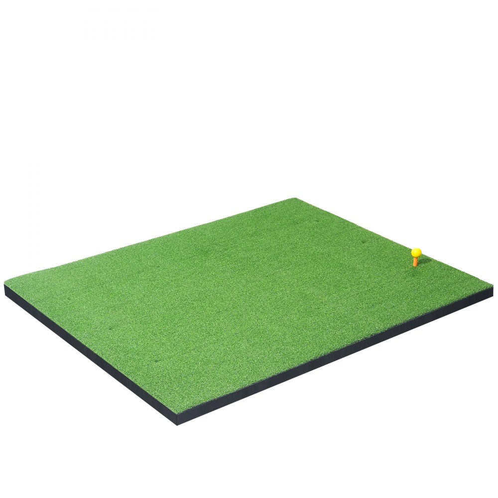 VEVOR Tappetino da Golf, Tappetini Allenamento per Prato da Golf 152x122cm Tappeto Allenamento da Golf Ispessito, Tappetino da Pratica da Golf in Cortile, Kit per Allenamento per Esterno Interno