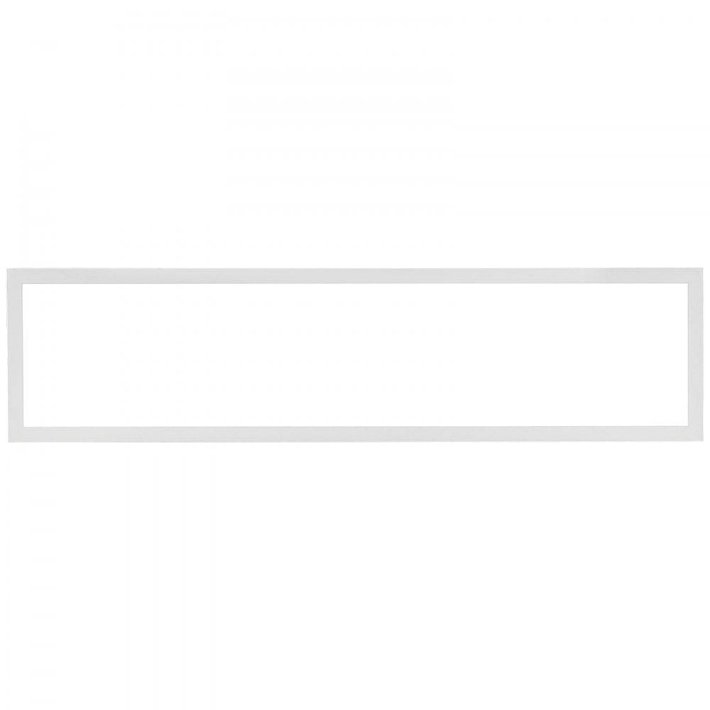 VEVOR Plafoniera LED con Telecomando 5000 LM 50W Pannello LED Dimmerabile Temperatura Colore Regolabile 2700 K-6500 K, Plafoniera 1200x300x53 mm Lampada per Casa Ufficio Aula Sala da Pranzo Soggiorno