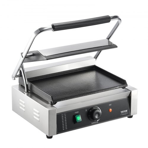 YASHE Barbecue A Contatto 2000W: Piastre Antiaderenti, Si Apre A 180° Per Carne E Verdure