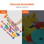 VEVOR Marble Run Set, 230 pezzi con Ascensore Motorizzato, con 15 Biglie Plastica, Labirinto Biglie, Gioco Costruzione di Blocchi Cervello, Pista Apprendimento Educativo, Giocattoli STEM, per Bambini