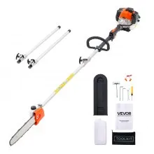 VEVOR Troncatrice a Gas per Alberi a 2 Tempi da 25 cc Barra di Taglio 30,5 cm