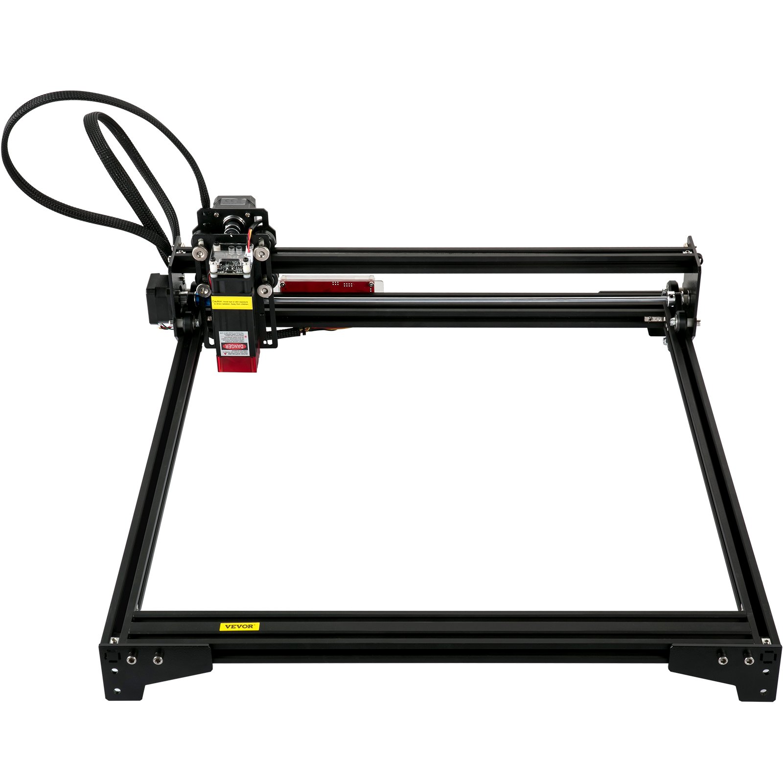 VEVOR Laser Engraving Machine, working area 410 x 400 mm, engraving device, 0.02 mm laser engraver, 450 nm engraving milling, 5.5 W laser cutting machine, 6000 mm/min. Suitable for wood, metal, acrylic.