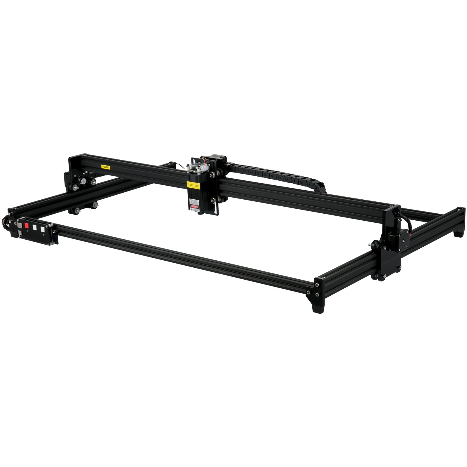 VEVOR Macchina per Incisione Laser da Banco, 460 x 810 mm Potenza 6 W 6000 mm/min, Incisione in Lega di Alluminio per Carta, Legno, Pelle, Stoffa, Plastica, Acrilico, Superficie Metallica Verniciata