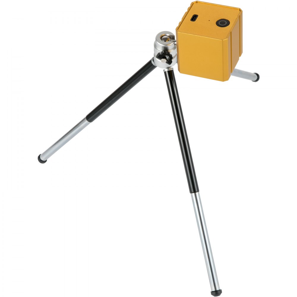 VEVOR Macchina per Incisione Laser, 100 x 100 mm Incisione Laser d'Oro in Lega di Alluminio per Incidere Vari Materiali, come Carta, Tessuto, Legno, Pelle, Feltro, Plastica, Acrilico, Stoffa, Frutta