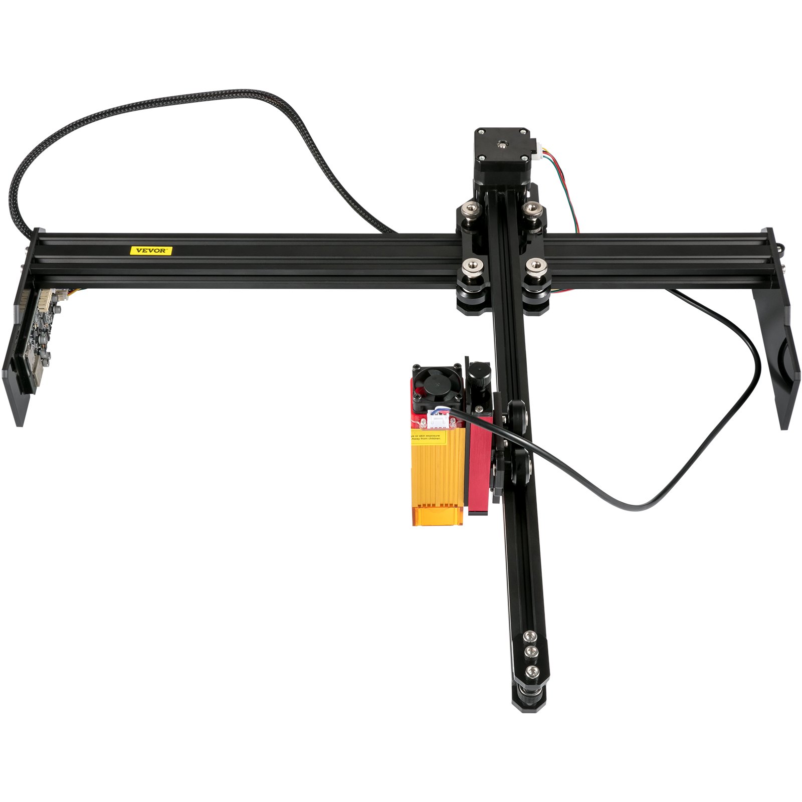 VEVOR Laser Engraving Machine, working area 270 x 440 mm, engraving device, 0.02 mm laser engraver, 450 nm engraving milling, 5.5 W laser cutting machine, 6000 mm/min. Suitable for wood, metal, acrylic.