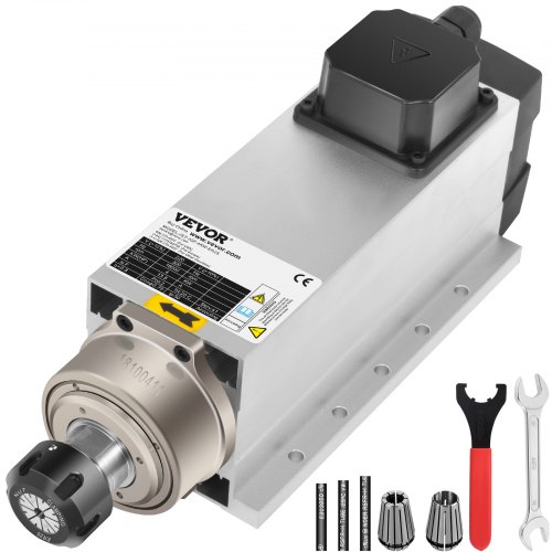 VEVOR 4KW 220V Motore Per Mandrini Raffreddato Ad Aria 300Hz Fresatura Er 25