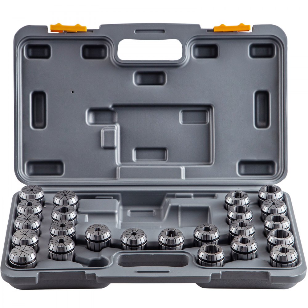 Vevor Set Pinze Di Serraggio Er40 23 Pezzi 3-25 Mm Mandrino Pinze Per Fresatrice