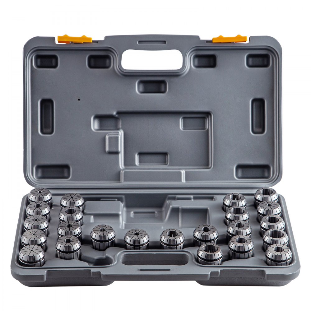 Vevor Set Pinze Di Serraggio Er40 23 Pezzi 3-25 Mm Mandrino Pinze Per Fresatrice