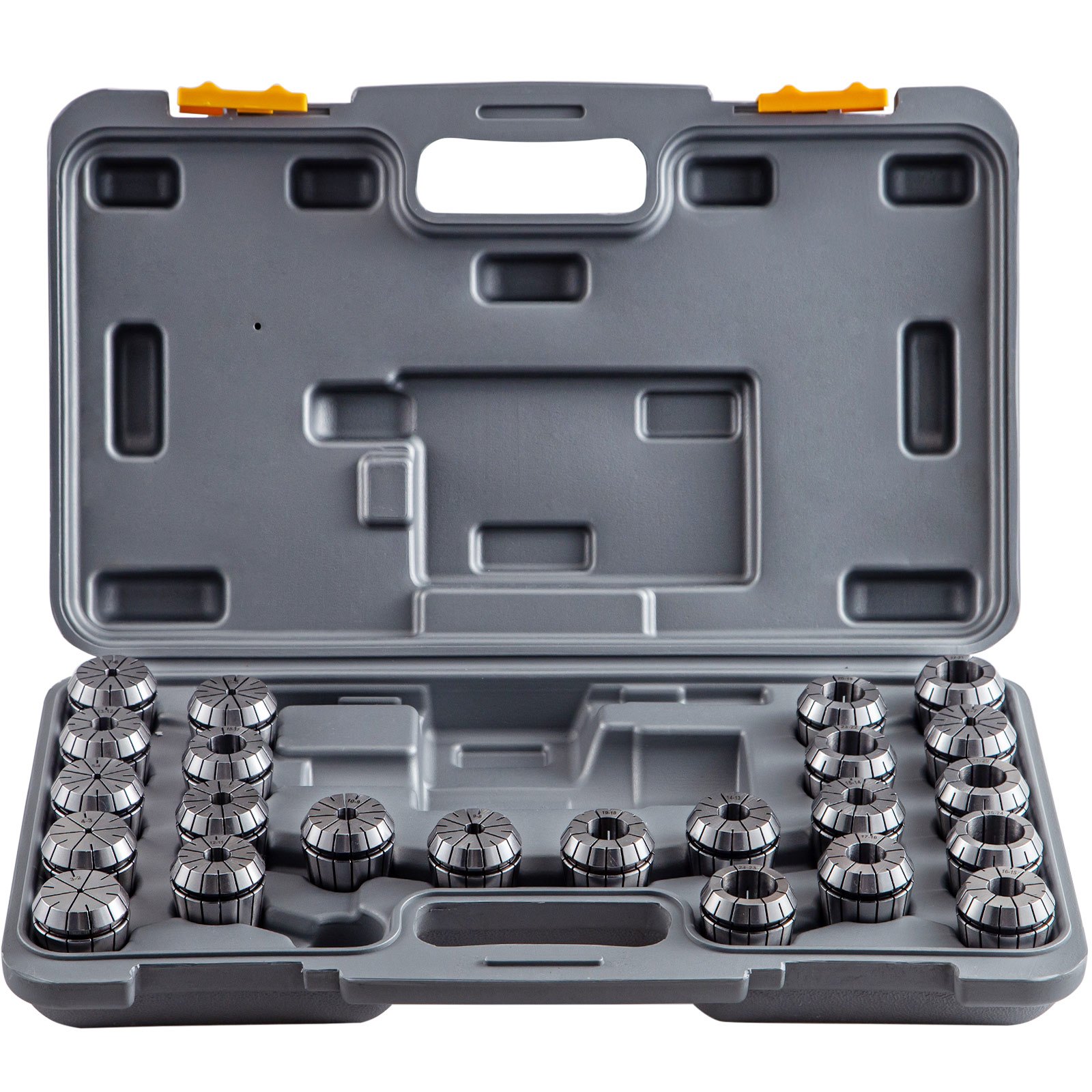 Vevor Set Pinze Di Serraggio Er40 23 Pezzi 3-25 Mm Mandrino Pinze Per Fresatrice