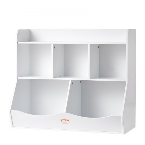 Scaffale Per Bambini Con 4 Scomparti Scaffale Per Giocattoli Libreria Per Bambini 67 X 40 X 62 Cm Grigio 88304725