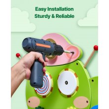 VEVOR Pannelli Parete con Attività Bruco Sensoriale Giochi Bambini 1397 mm