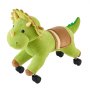 VEVOR Cavallo Cavalcabile per Bambini, Dinosauro Cavalcabile con Ruote Scorrevoli Flessibili a 360°, Ruggiti Realistici, Senza Batterie, Sedile Morbido, Portata Massima 40 kg, Per Bambini 3+ Anni