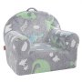 VEVOR Sedia per Bambini Piccoli, Fosforescente, Morbida e Comoda Sedia per Bambini, Divano per Bambini, Sedia da Lettura per Bambini, Sedia con Braccioli Piccoli, Regali per Bambini, Divano Grigio