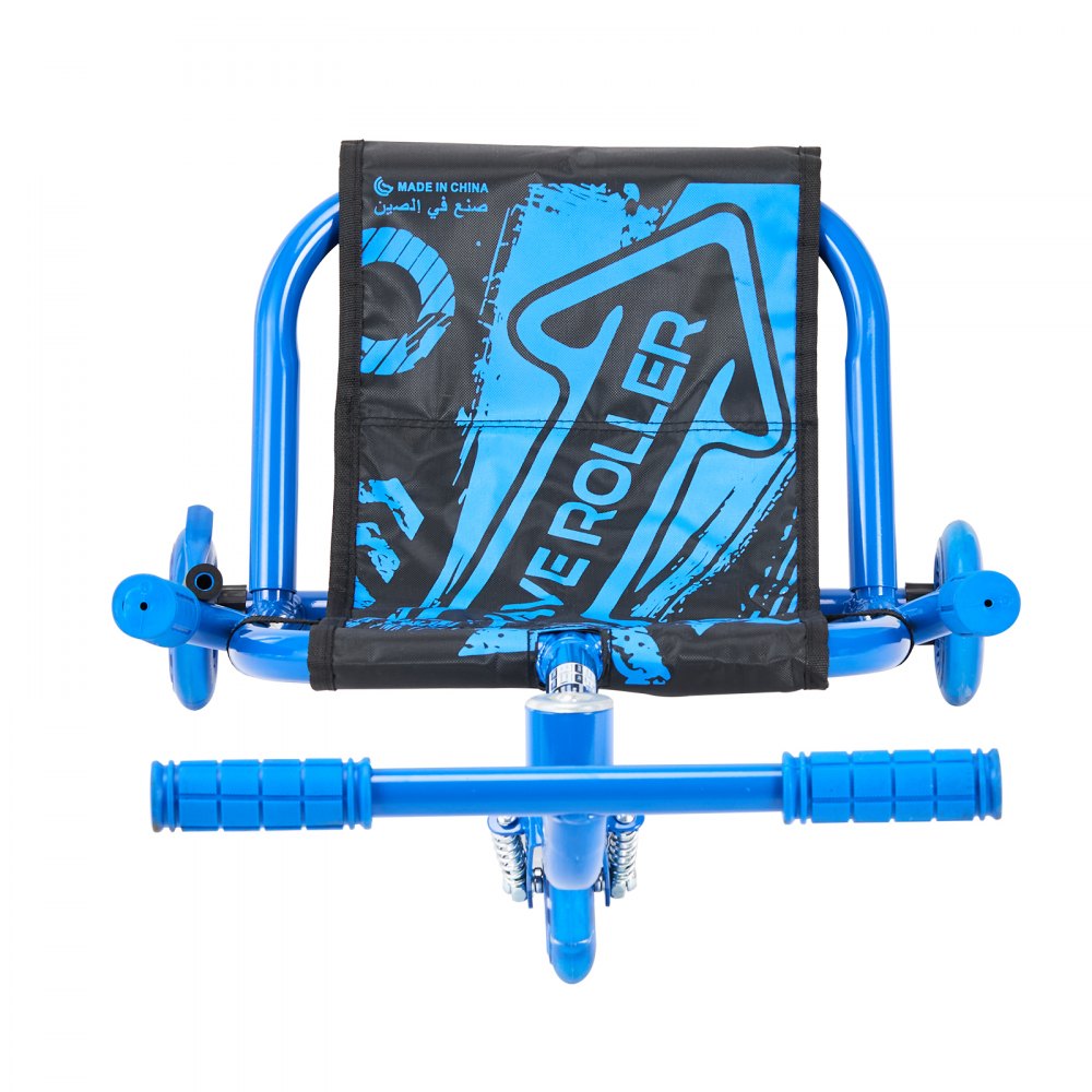 VEVOR Drifter Trike Tricycle 90 kg, Tricycle Scooter 106 x 52 x 43cm, Children's Vehicle Tricycle for Children 10 Years and Up, Rides on All Hard Surfaces Indoors and Outdoors, Blue