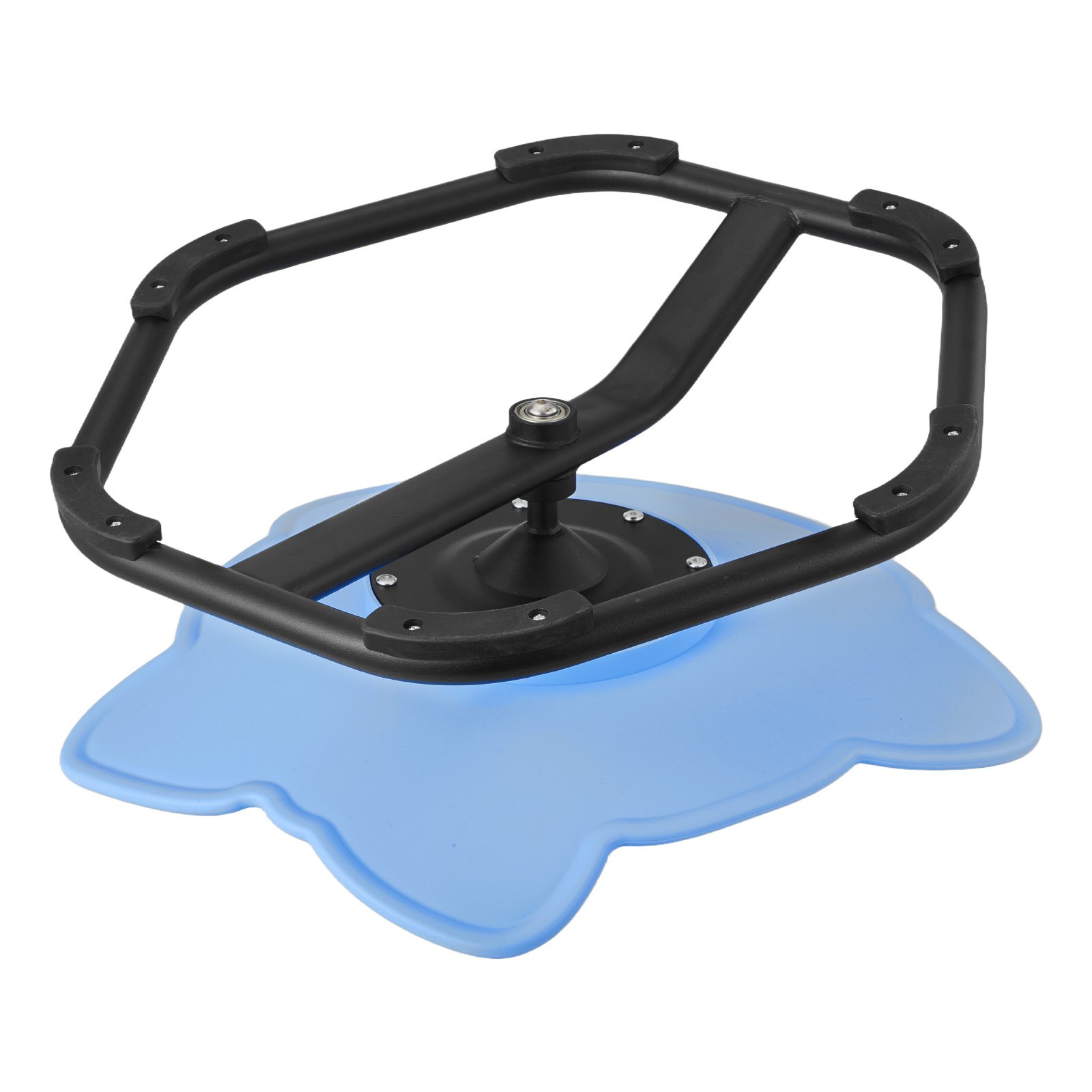 VEVOR Sedia Girevole Sensoriale per Bambini, Capacità di 100 kg, a Forma di Elefante in Metallo Antiscivolo, Sedile per Sedersi e Girare per Coordinazione, Equilibrio e Concentrazione, Blu