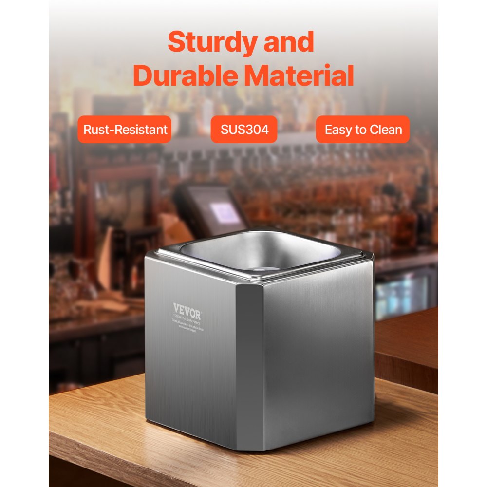 VEVOR Raffreddatore per Bicchieri Istantaneo, Congelatore per Bicchieri da Birra a CO₂, 8-10 Secondi/Tazza con Luce LED, per Vino, Cocktail, Champagne, Succhi, per Bar, Ristorante, Cucina Domestica