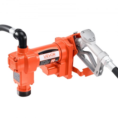Pompa Elettrica Trasferimento Carburante 12V - 100L/h Per Benzina E Diesel - Con Tubo E Puleggia Brevettata - Per Auto, Barche, Camper, UTV