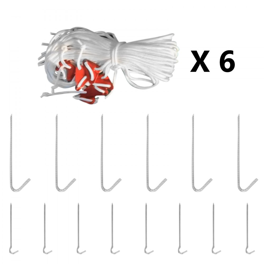 Tenda Familiare Campeggio Con Finestra 6-8 Posti Impermeabile In Color Crema