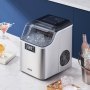 VEVOR Ice Cube Maker, Ice Machine, 24 Cubes in 15 Minutes, 20.4 kg / 24 h, Portable Ice Cube Maker with Scoop & Basket, Ice Machine with 3 Sizes for Kitchen, Bar, Party