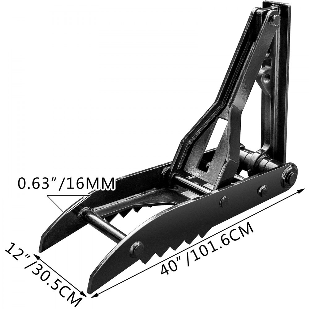 Escavatore Pollice 30,5 x 101,6 cm Escavatore a Rovescia Pollice 2 Denti AR400