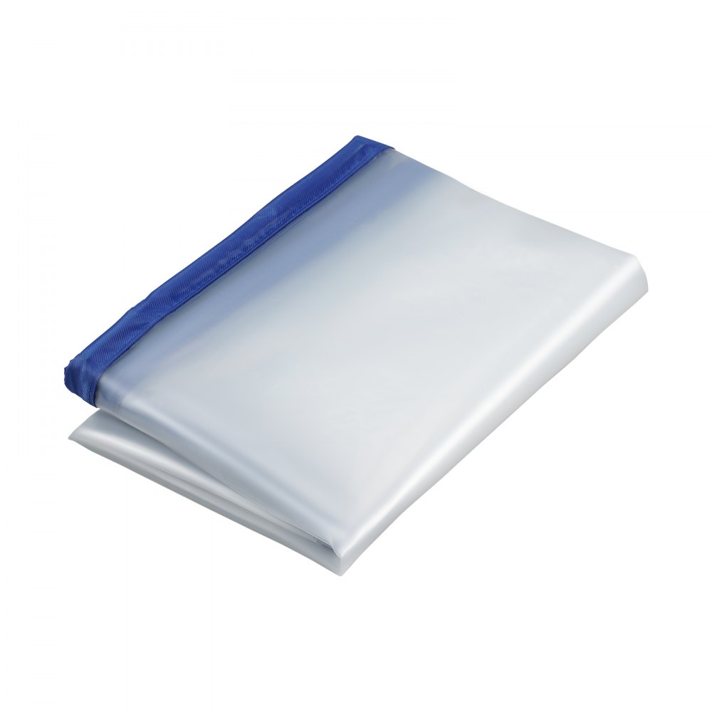 VEVOR Porta Antipolvere Trasparente Cerniera Magnetica 2,3x1,2m Pannelli Antipolvere da Costruzione di Casa Nastro Biadesivo, Copertura Protezione Antipolvere Uso Domestico Trasparente in Plastica PE