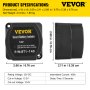 VEVOR Split Charge Kit Relè Batteria per Il Tempo Libero, JDQTJ-4M 12V CC Kit Relè di Carica con Cavo Batteria Rosso per Veicoli Fuoristrada, Camper, Roulotte, Navi, Yacht, Applicazioni Marine