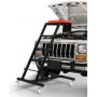 VEVOR Creeper Superiore per Riparazione Motore Automobili Altezza Regolabile 1260-1920 mm, Creeper Capacità Carico max. 181kg 4 Ruote Piroettanti, Creeper Pieghevole Carichi Pesanti per Manutenzione