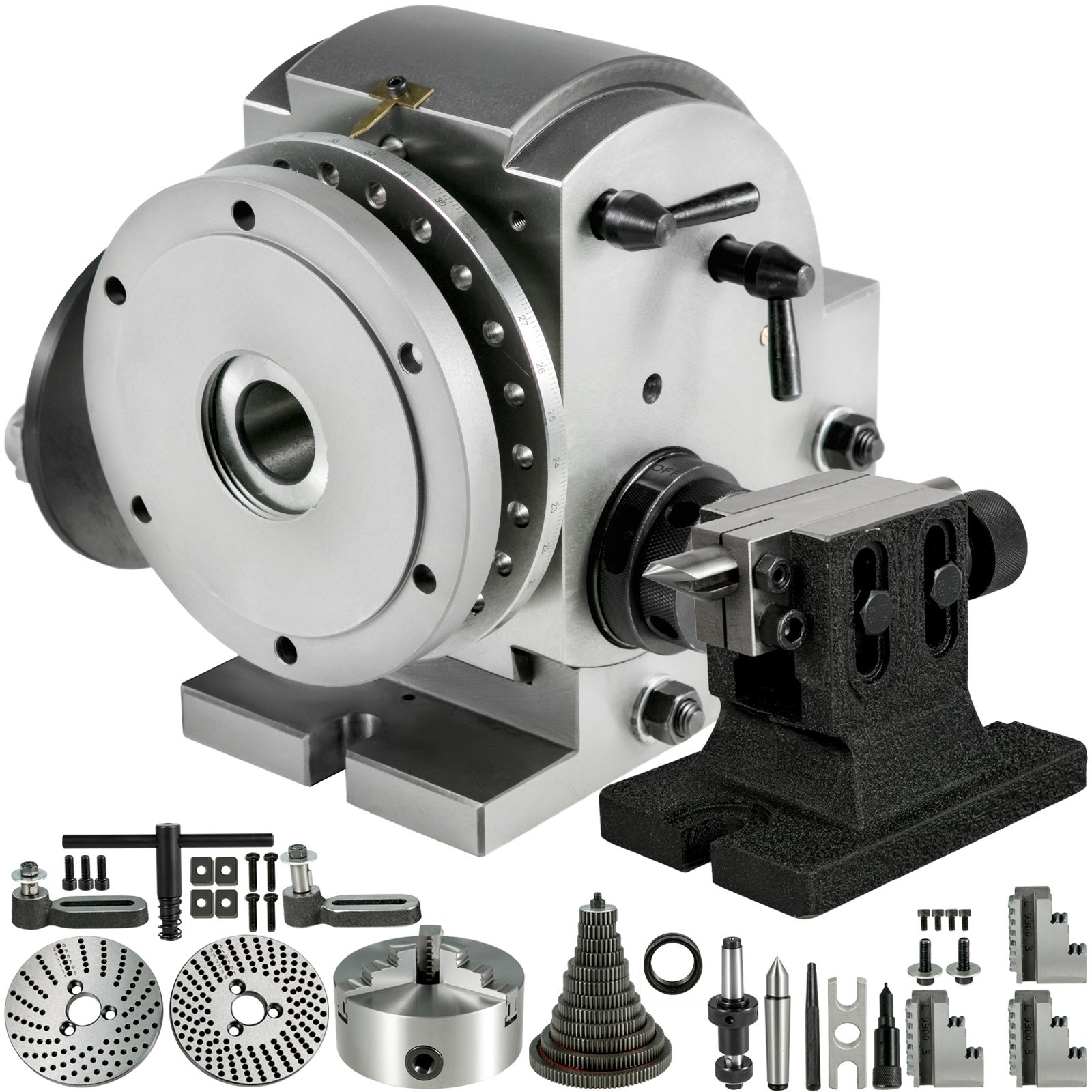 Testa Di Divisione Bs-2 6 Pollici Per Fresatrice Tavola Rotante (6 Pollice)