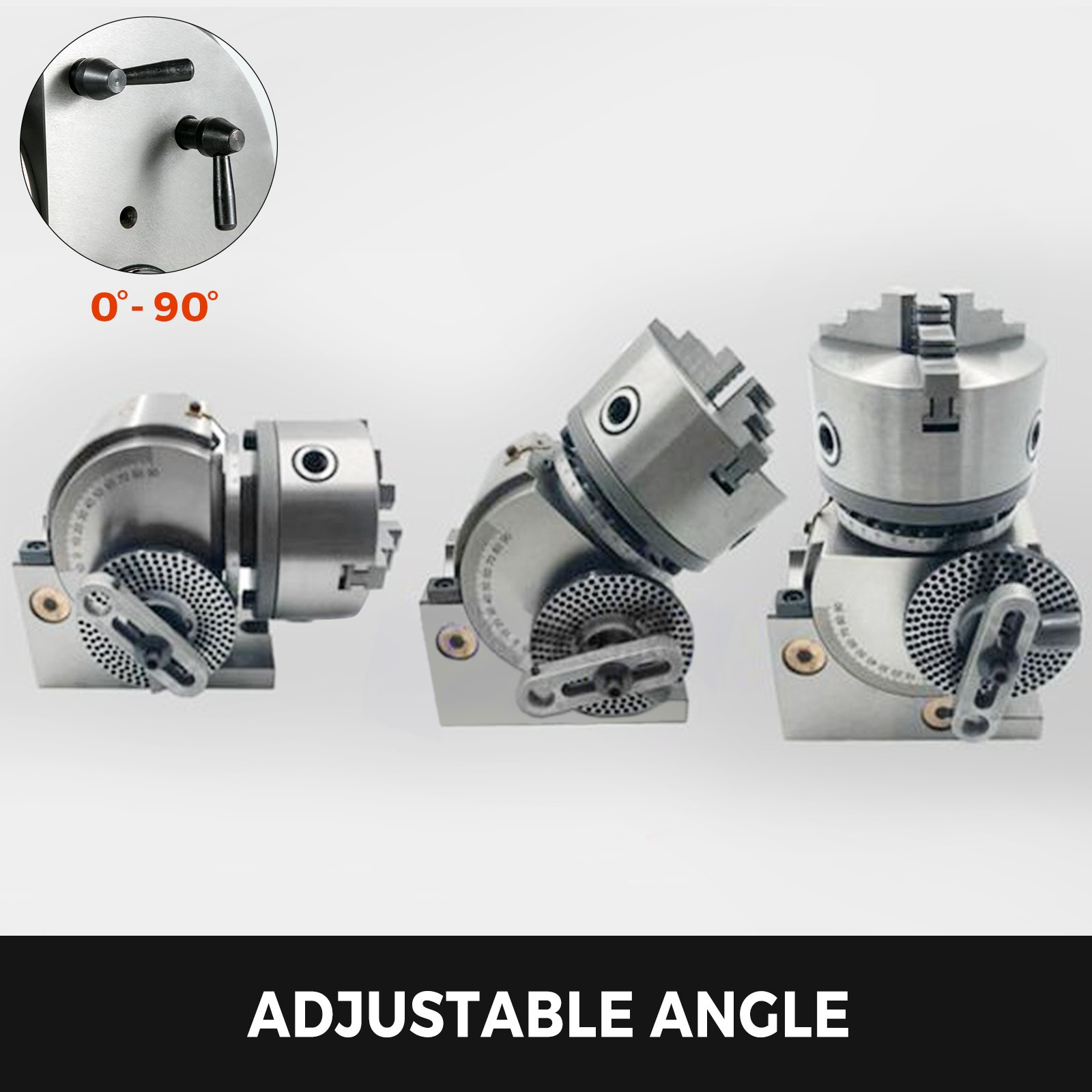 Testa Di Divisione Bs-2 6 Pollici Per Fresatrice Tavola Rotante (6 Pollice)