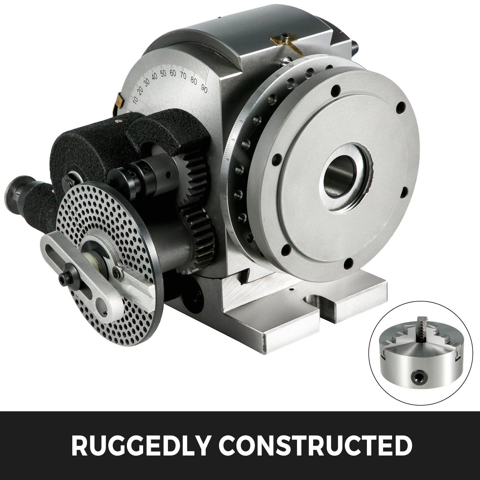 Testa Di Divisione Bs-2 6 Pollici Per Fresatrice Tavola Rotante (6 Pollice)