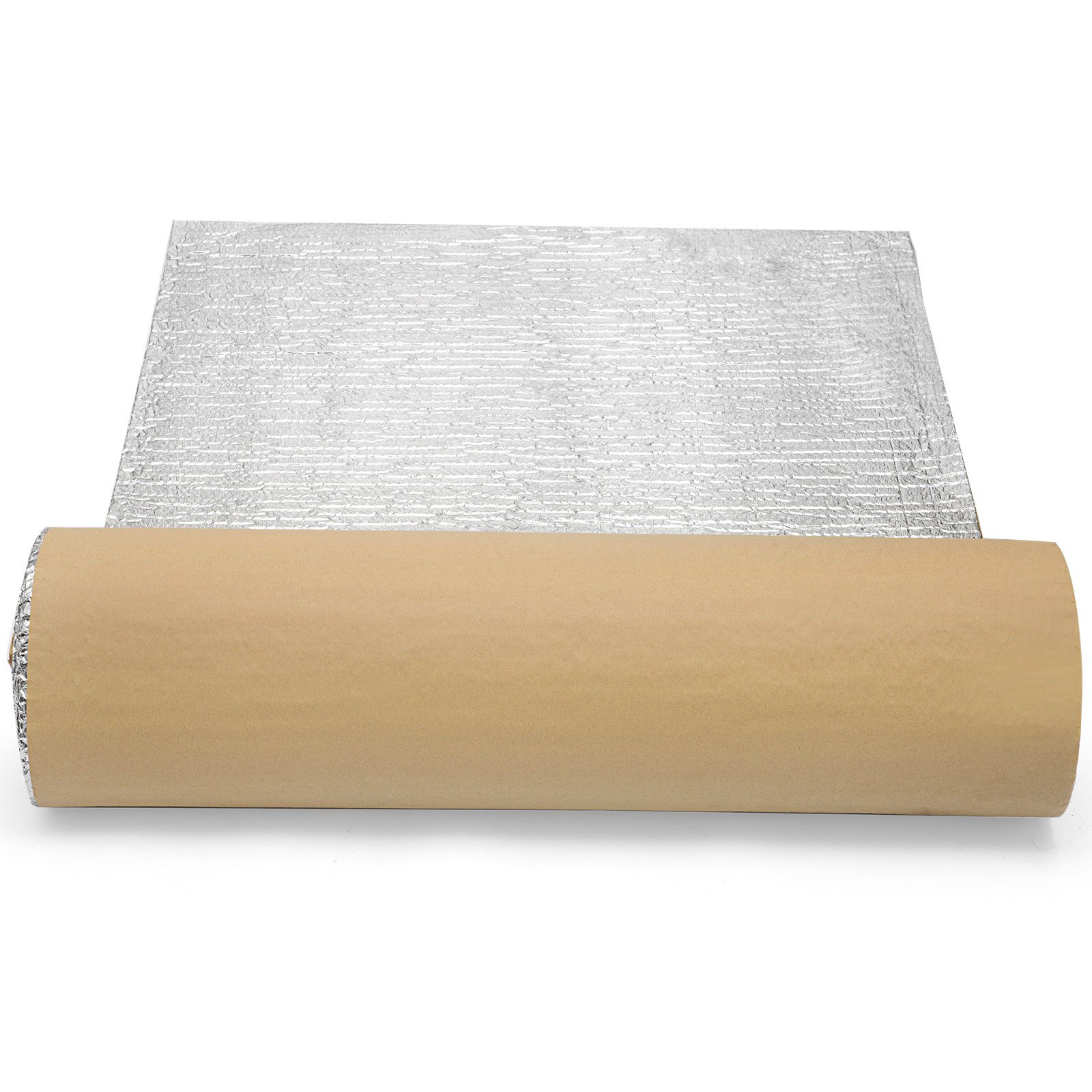 Lamina Termoriflettente E Isolante Autoadesiva Per Pavimento Parete Tetto 1x12m