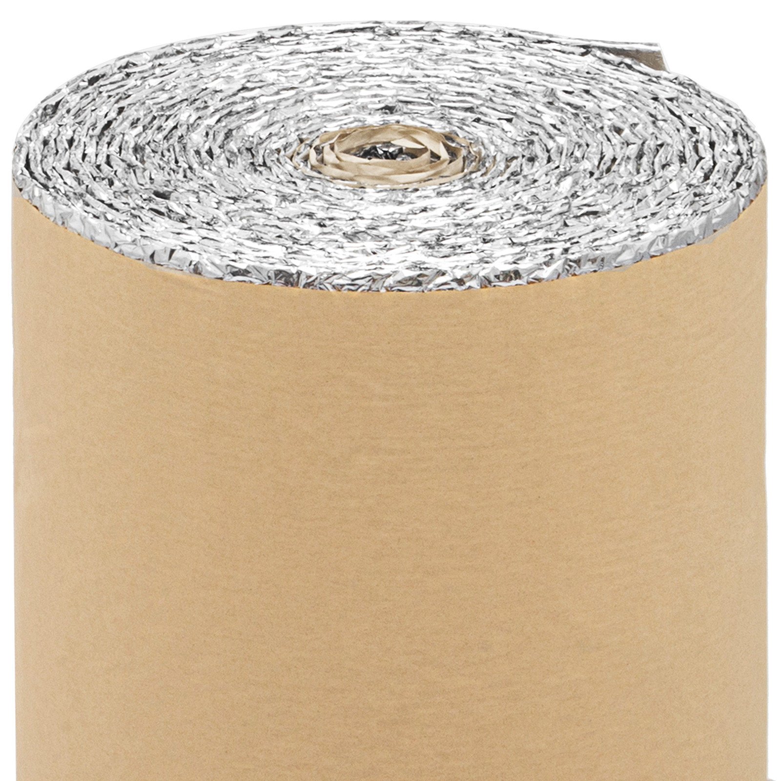 Lamina Termoriflettente E Isolante Autoadesiva Per Pavimento Parete Tetto 1x12m