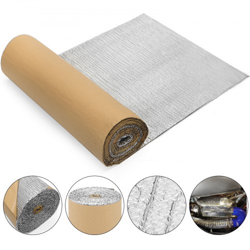 Self Adhesive Bubble Foil Insulation 40inx52ft Sola-guard Residential Wall