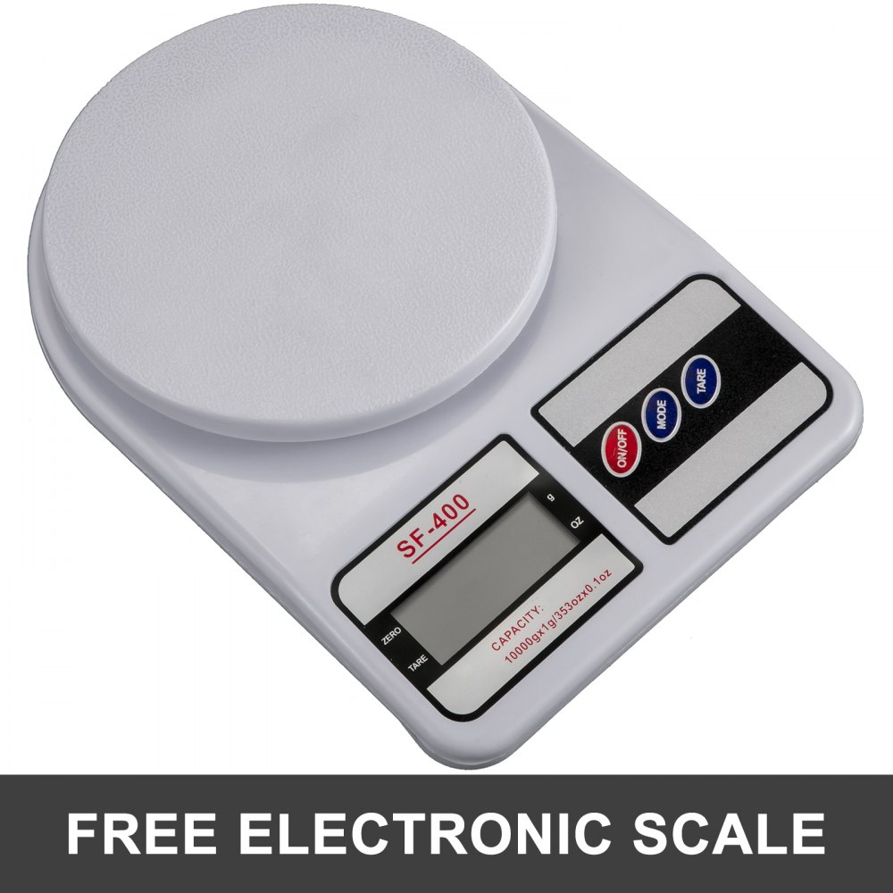 VEVOR 51.5mm Tappatrice Automatica per Tappatore per Tutti i Tipi Lattine di Plastica e di Ferro in Carta di Alluminio