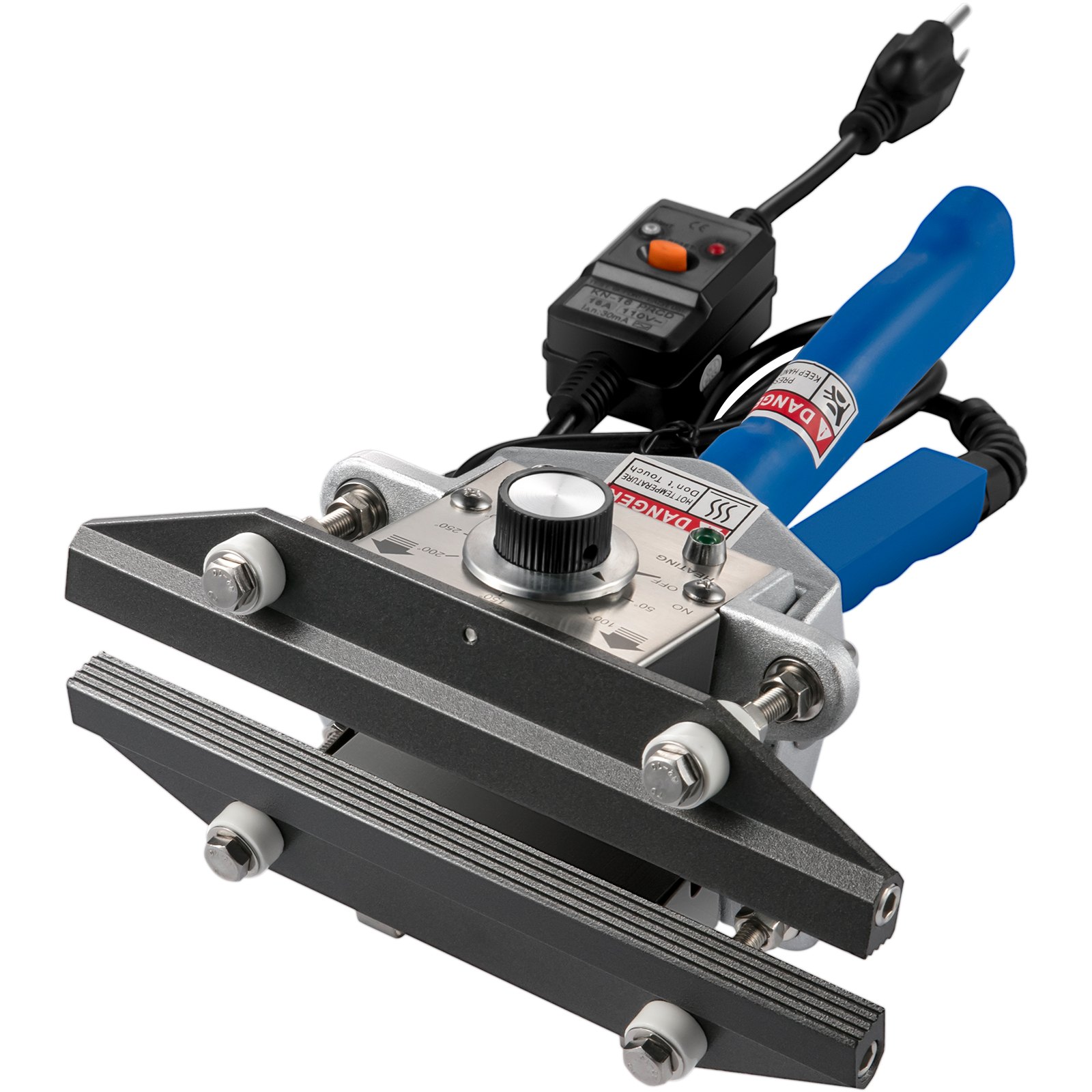 Fkr-200 Sigillatrice 8" Portable Hand Sealer Laminated Film 8in/200mm 300w