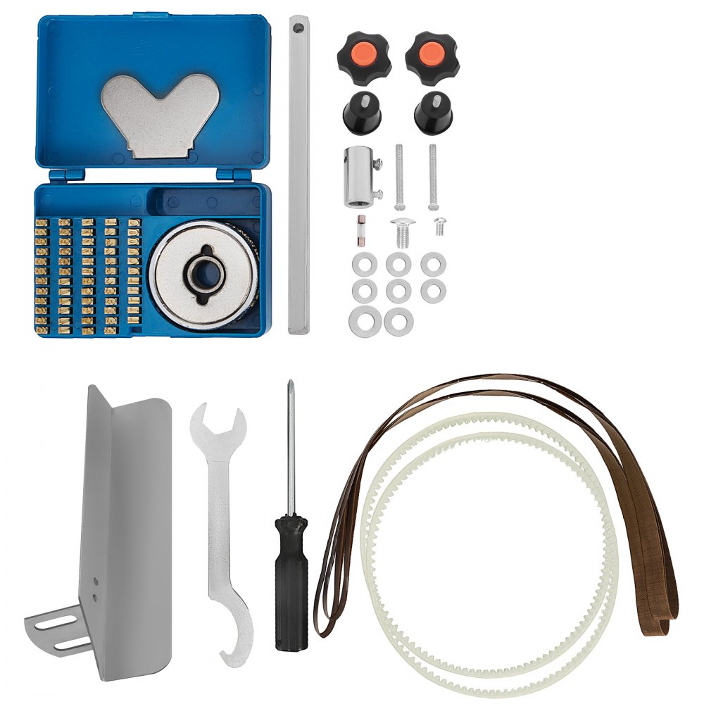 VEVOR Macchina Confezionatrice Verticale FR770, Sigillatore Automatico a Banda Continua 220V, Macchina Chiuditrice, Sigillatore Automatico Sottovuoto 500W, Pulsante di Arresto di Emergenza