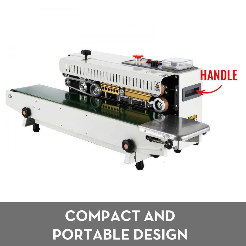 Sigillatore Automatica Orizzontale Nastro Continuo Sigillatrice 500w Per Busta